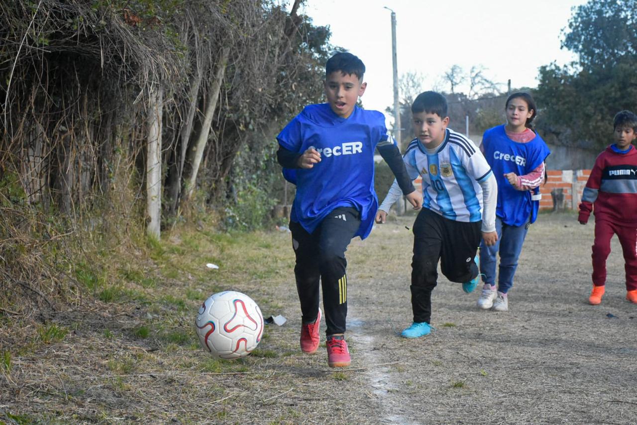 El Club Sol Naciente fue sede de una nueva jornada del programa provincial CrecER.